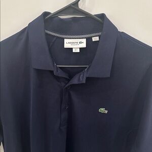 Lacoste Men's Dark Blue Polo Shirt